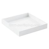 Acrylic White Square Lacquered Serving Tray F17002Y